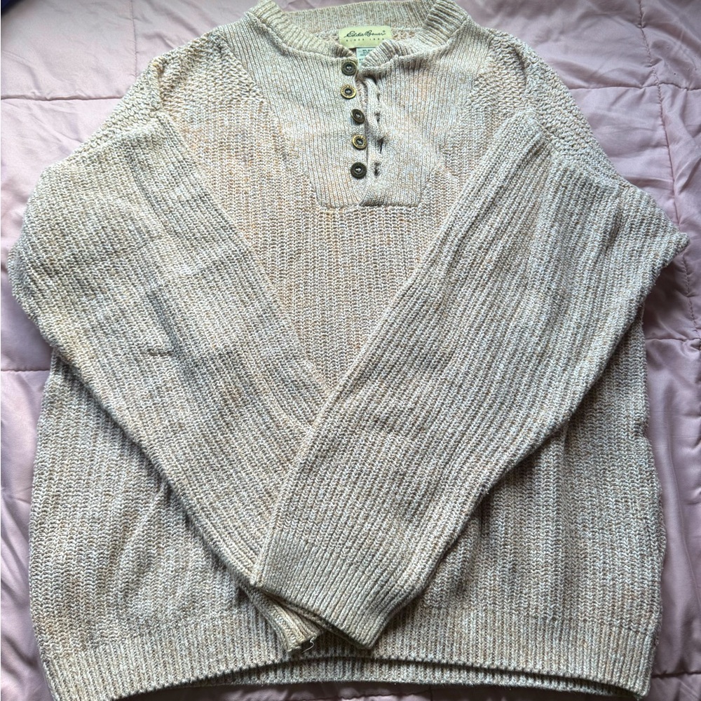 Eddie Bauer Sweater | Vintage
Size: Large
Used
Color: Beige / off white